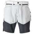 Shorts, geringes Gewicht Shorts Größe C45, weiss/Anthrazitgrau Produktbild img1 S