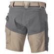 Shorts, geringes Gewicht Shorts Größe C44, dunkles sandbeige/anthrazitgrau Produktbild img4 S