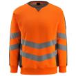 MASCOT® Wigton Sweatshirt Größe 4XL, hi-vis orange/dunkelanthrazit Produktbild img1 S