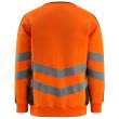 MASCOT® Wigton Sweatshirt Größe 4XL, hi-vis orange/dunkelanthrazit Produktbild img4 S