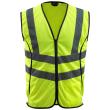 MASCOT® Wingate Verkehrsweste Größe S, hi-vis gelb Produktbild img1 S