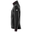 MASCOT® Chania Sweatshirt mit Reißverschluss Größe S, schwarz Produktbild img3 S