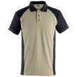MASCOT® Bottrop Polo-shirt Größe S, hellkhaki/schwarz Produktbild img1 S