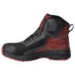 Sicherheitsstiefel S3S, BOA® Fit System Sicherheitsstiefelette S3S schwarz/verkehrsrot Produktbild img4 S