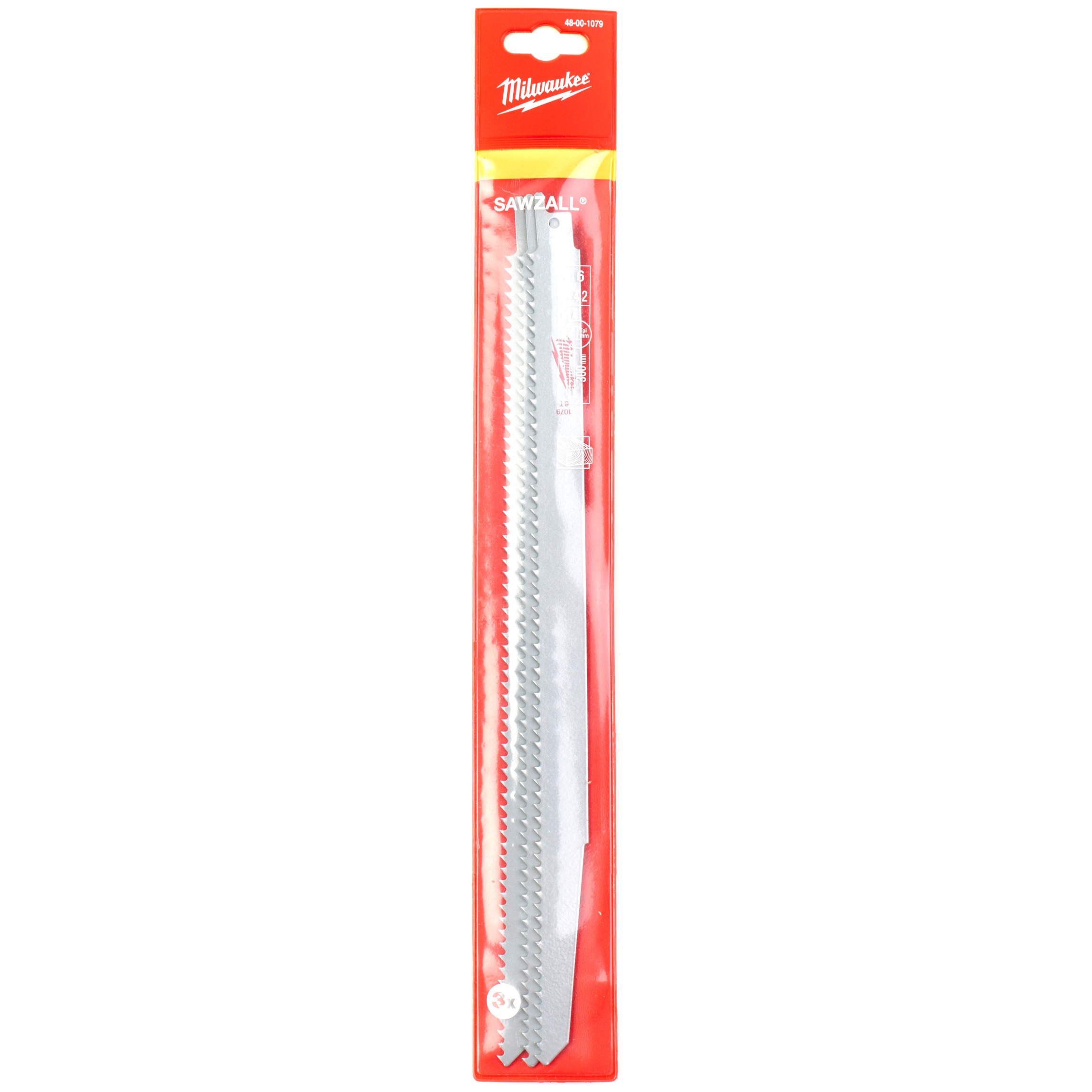 Säbelsägeblatt Holz - ideal für Hochgeschwindigkeitsschnitte in Nassholz 300 x 4,2 mm (6 TPI), unlac Produktbild img2 L