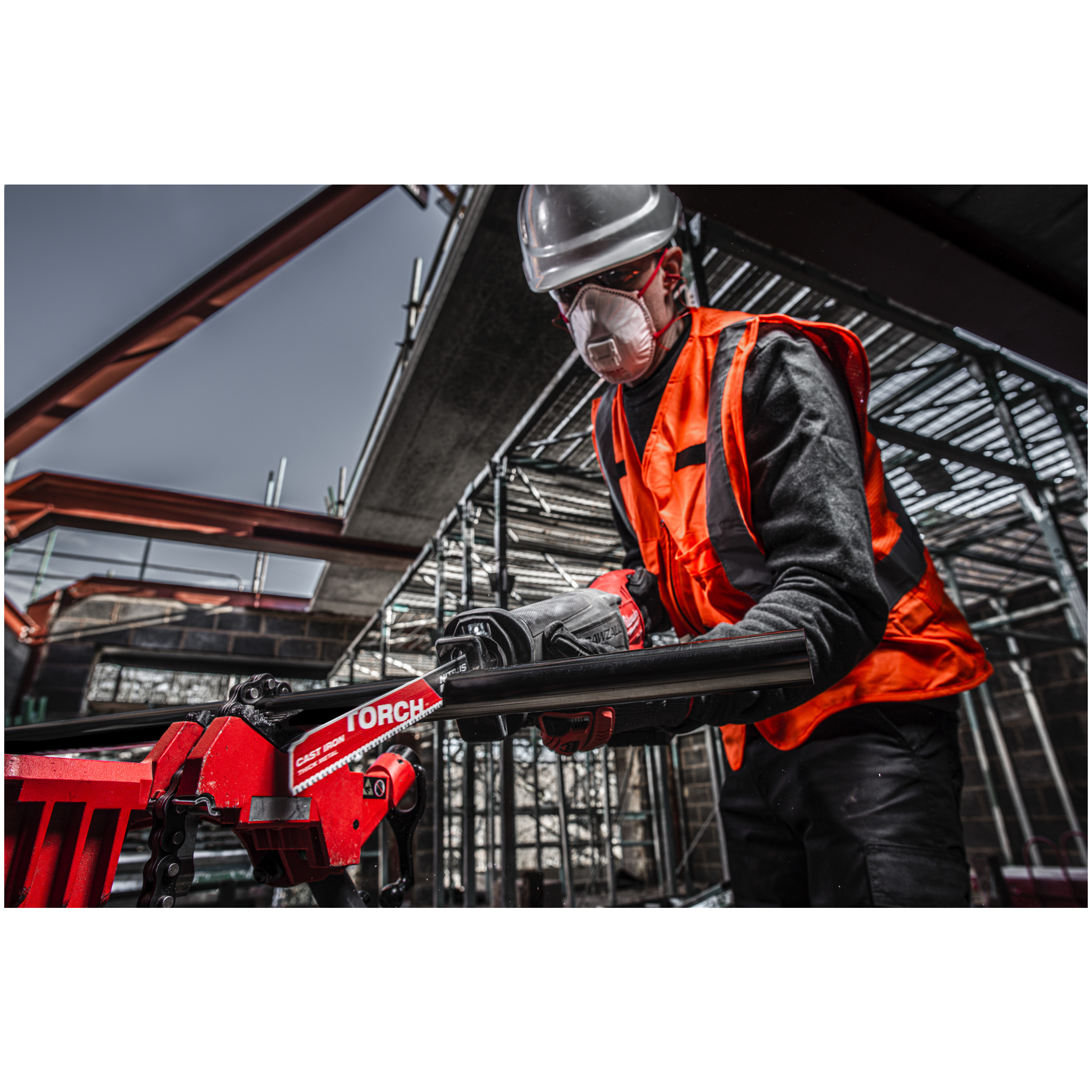 Säbelsägeblatt Metall THE TORCH NITRUS HM-bestückt 5er Pack 230 x 2,5 mm (10 TPI) Produktbild img2 L