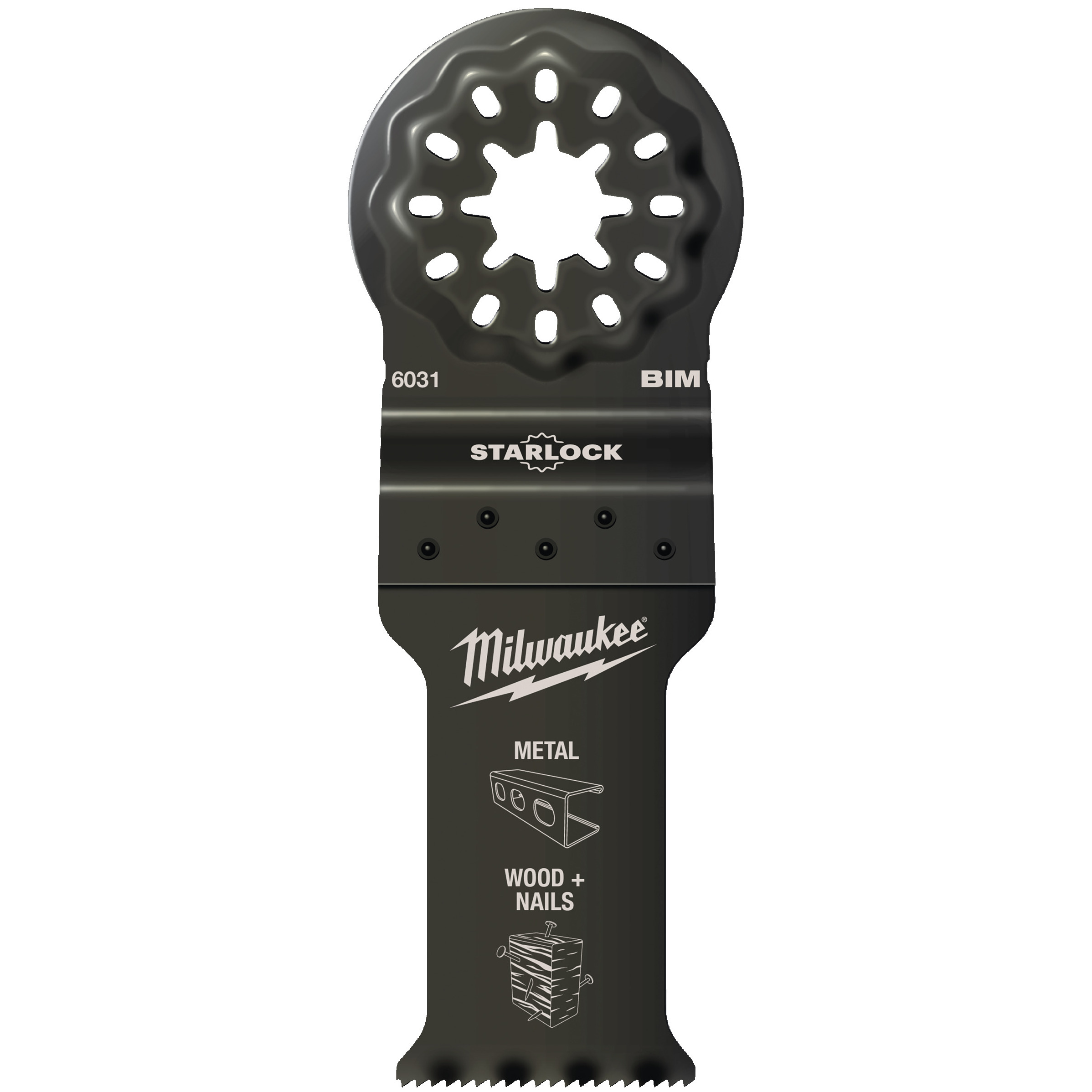 Multitool Starlock Bi-Metall Tauchsägeblatt für Schnitte in Holz mit Nägeln 35 x 42 mm Produktbild img1 L