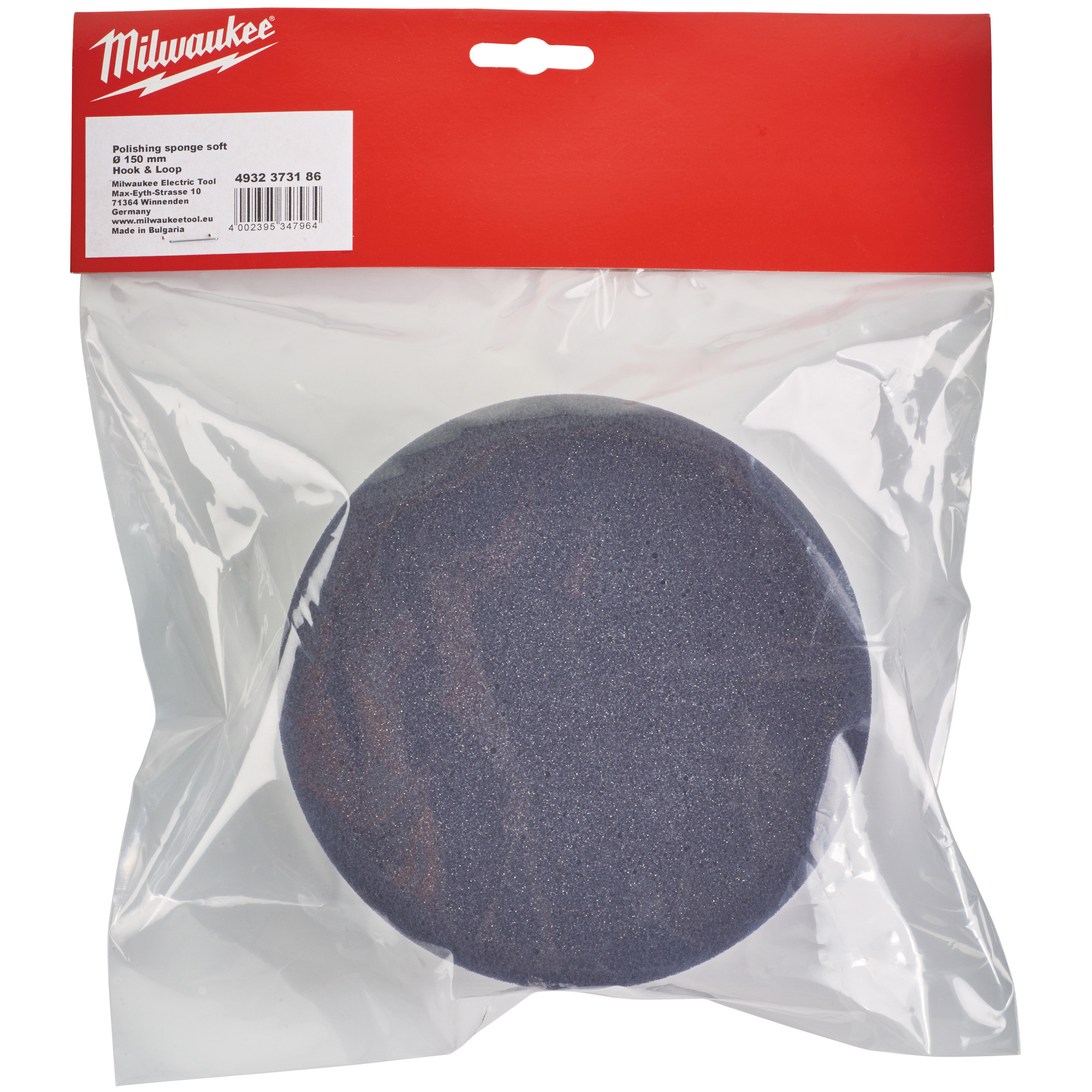 Polierschwamm Kletthaftung 150 mm superweich Produktbild img2 L