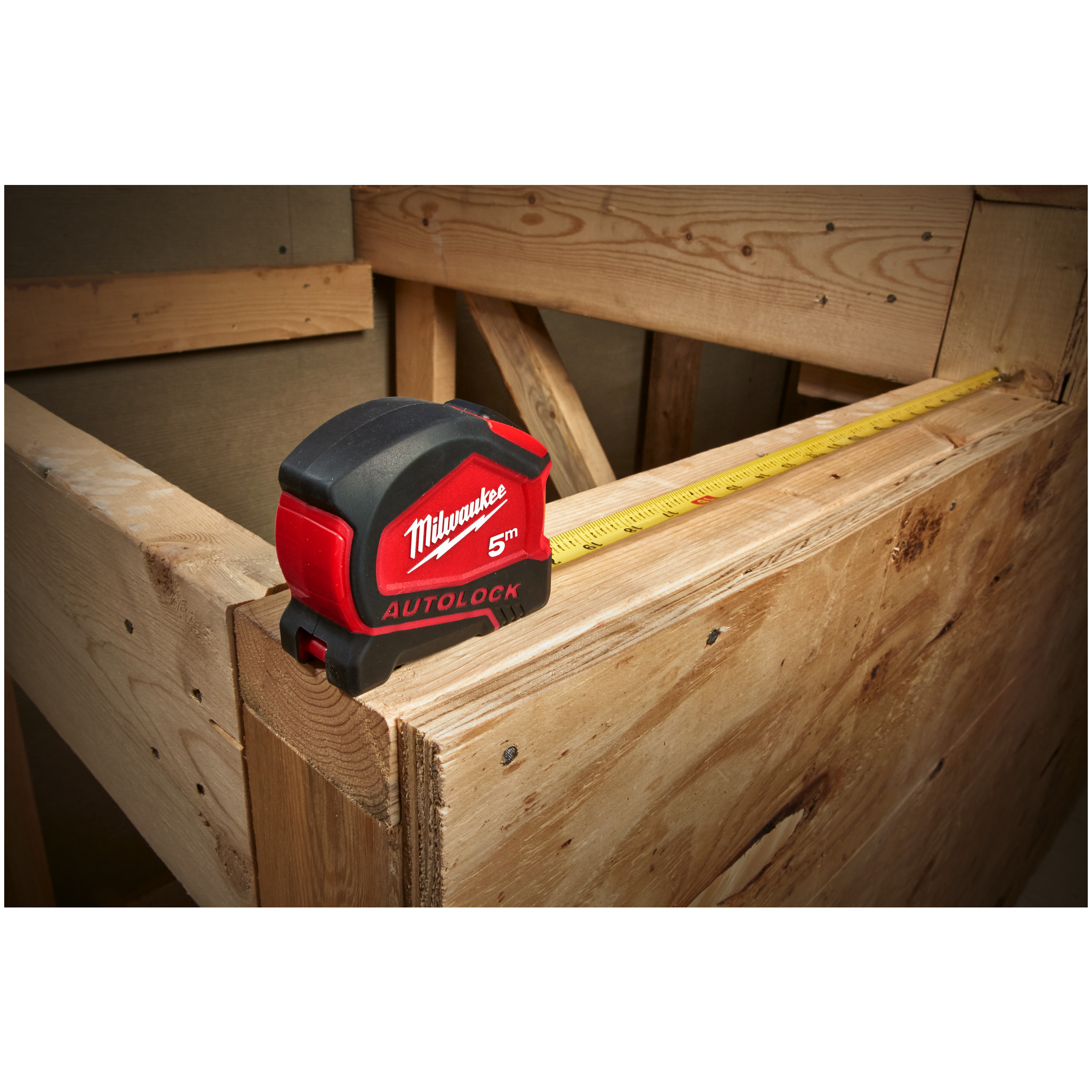 Pro-Compact Bandmaß 5 m Autolo 25 mm breites Band Produktbild img3 L