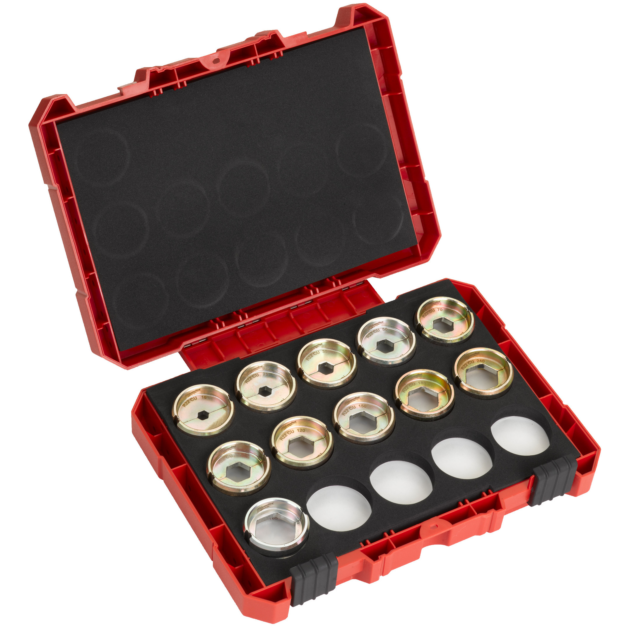 Presseinsatz für hydraulisches Akku-Presswerkzeug R 22  11-teiliges Set 16-300 mm Produktbild img1 L