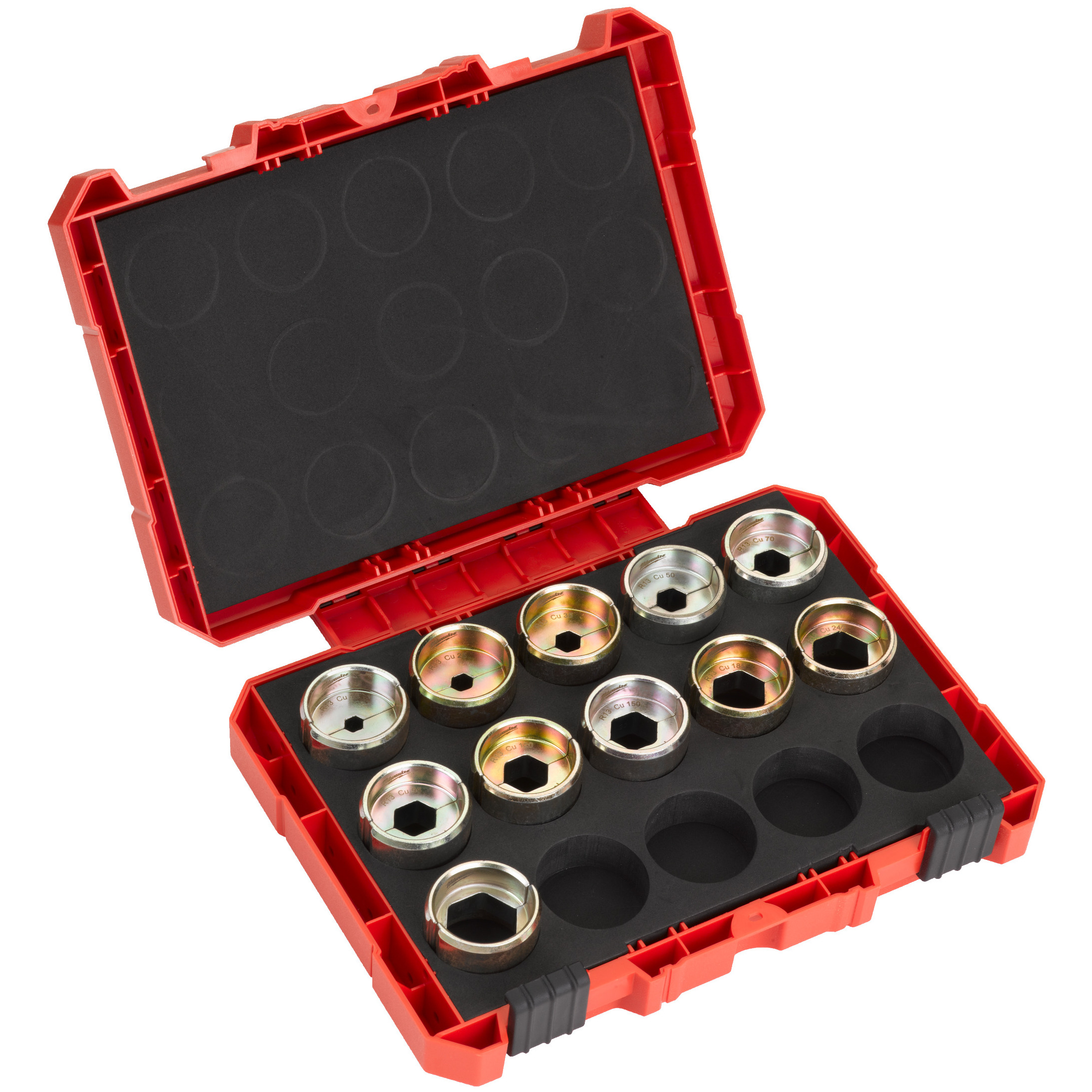 Presseinsatz für hydraulisches Akku-Presswerkzeug R13 Cu   11-teiliges Set 16-300 mm Produktbild img1 L