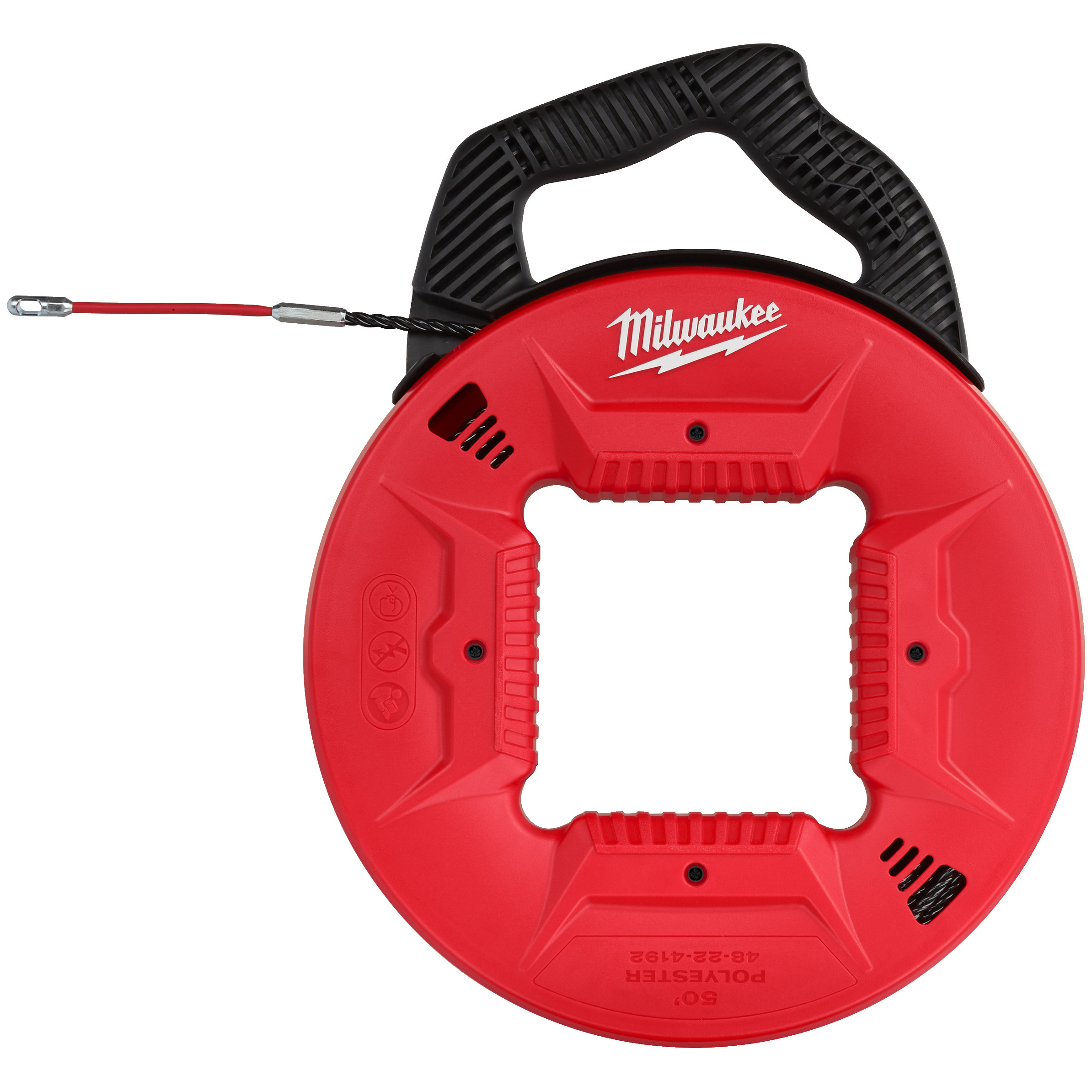 Polyester-Kabeleinziehspirale 15 m, nicht leitend mit Abroll Produktbild img1 L