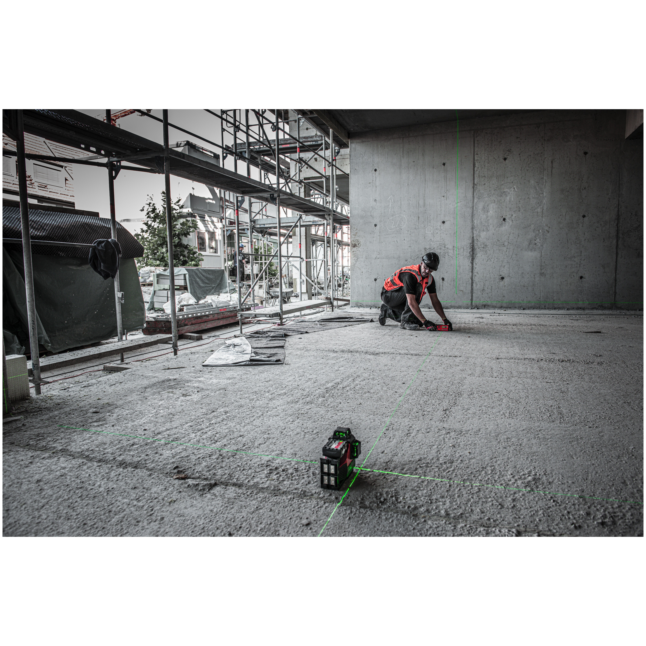 LRD100 Laserrotations- und linienempfänger Produktbild img4 L