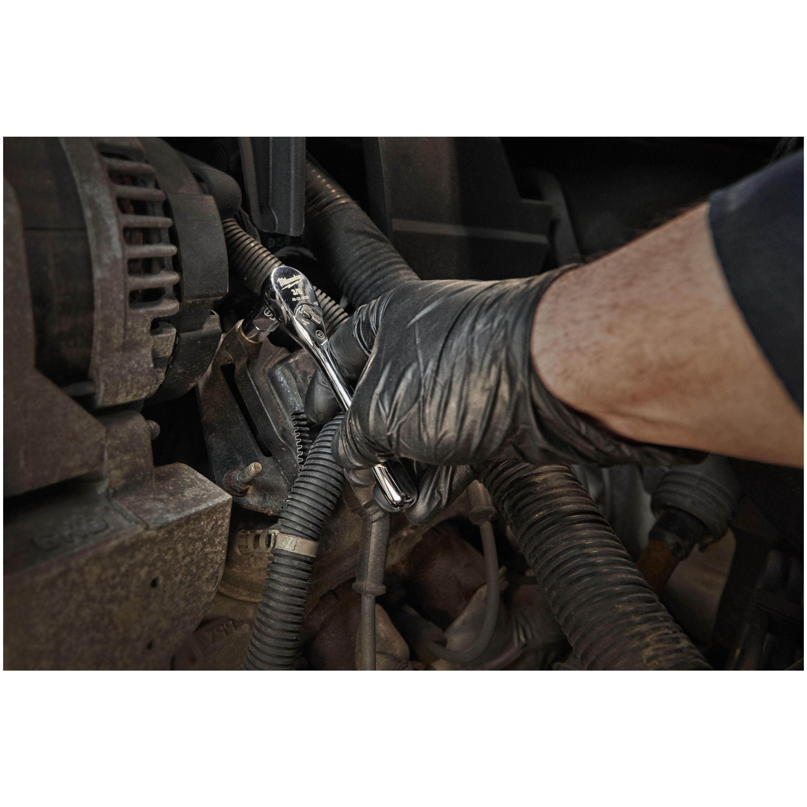 3/8' Kompakt-Ratsche 127 mm Produktbild img2 L