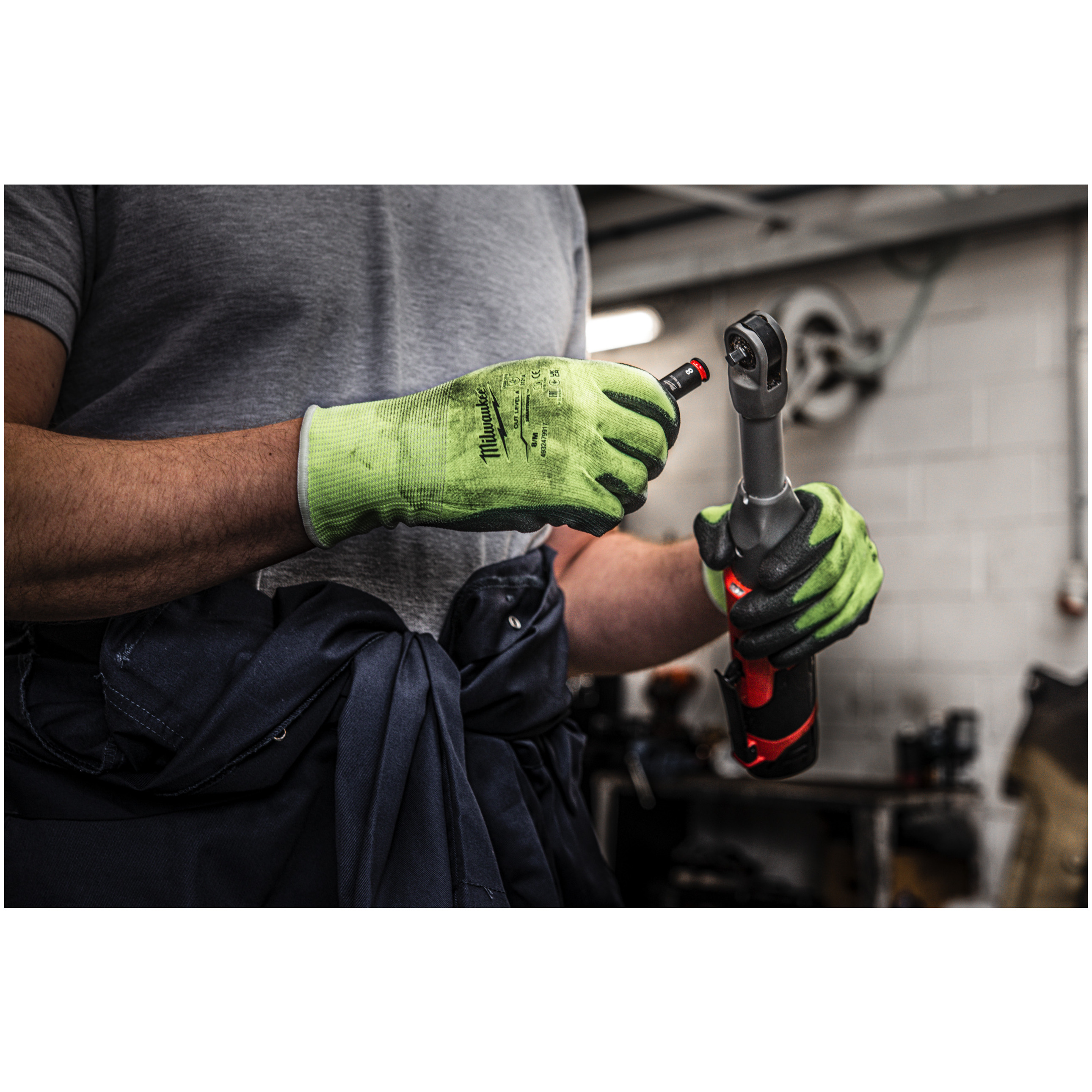 SHOCKWAVE Schlagnuss 3/8" lang Set 9-teiliges Set auf Schiene Produktbild img2 L