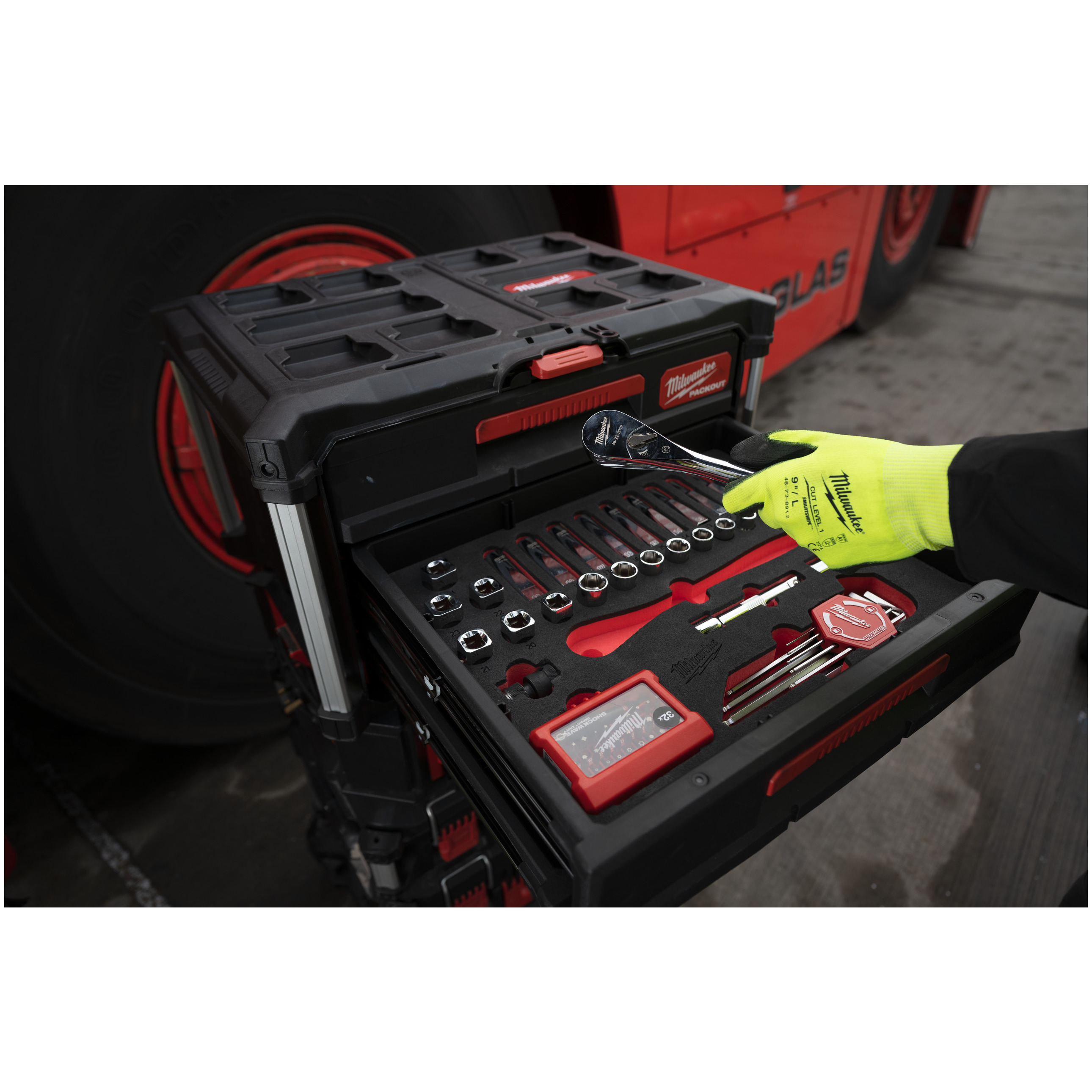 Sechskantschlüssel, SHOCKWAVE 70-teilige Einlage für PACKOUT Produktbild img3 L