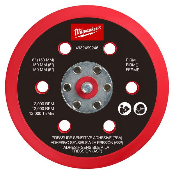FROSBPSP150 Schleifteller für M12 FUEL 150 mm Exzenterschleifer - weich und druckempfindlich haften Produktbild img1 L