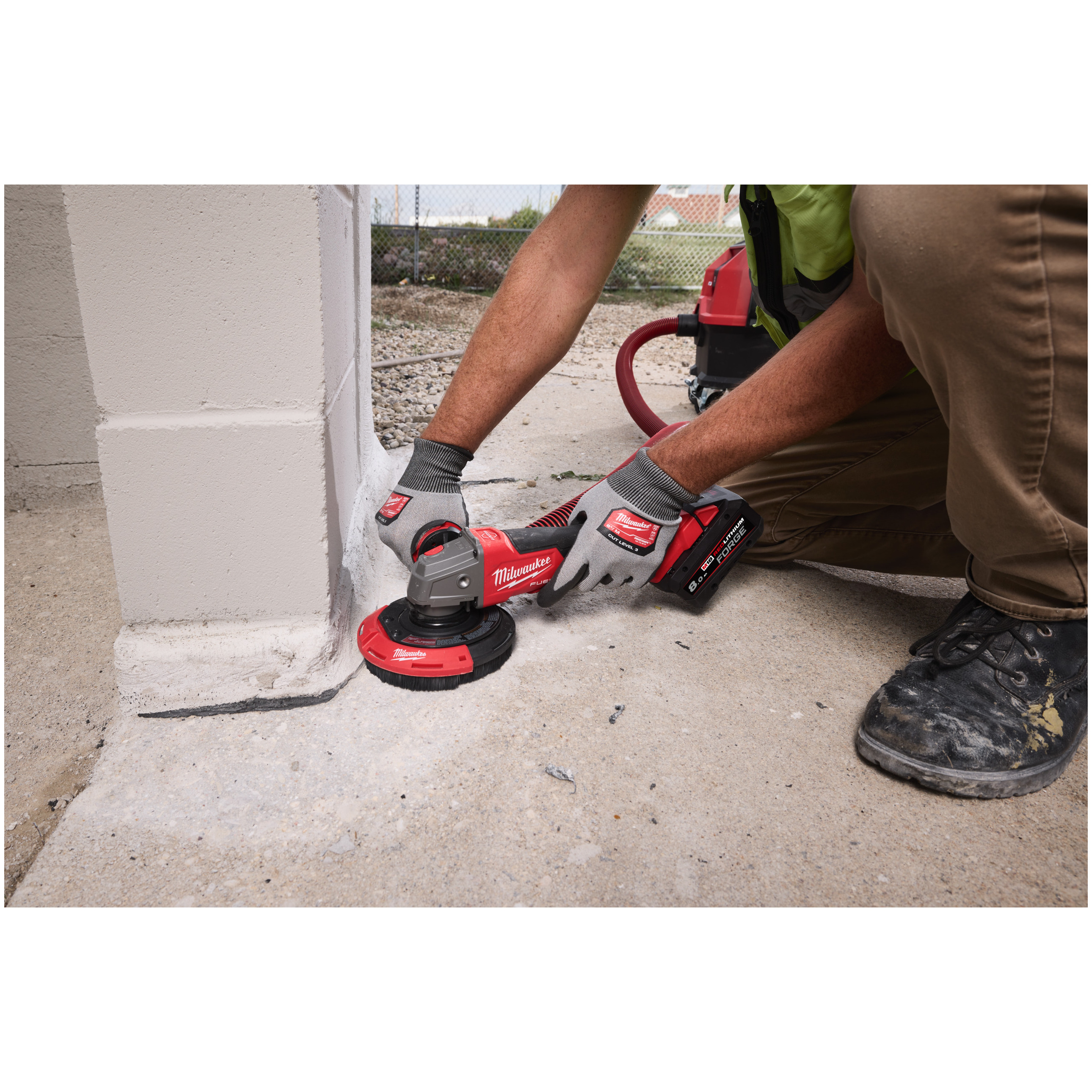 DSG125  115 und 125mm Schleifabsaughaube für M18 Winkelschleifer und AG(V) 12, AGV 15 Produktbild img2 L