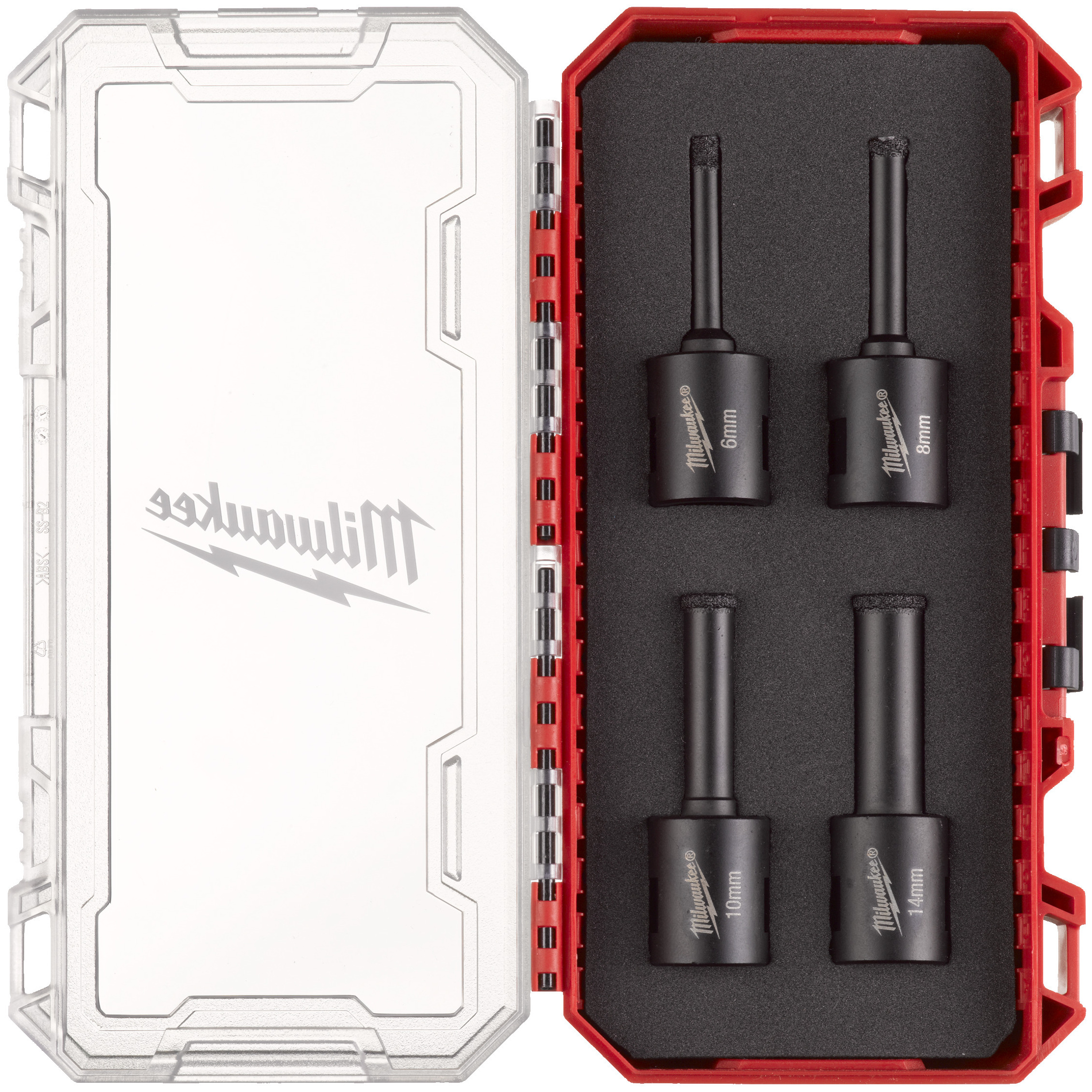 Diamantbohrer DIAMOND MAX M14 4-teiliges Set in PACKOUT kompatibler Kassette Produktbild img1 L