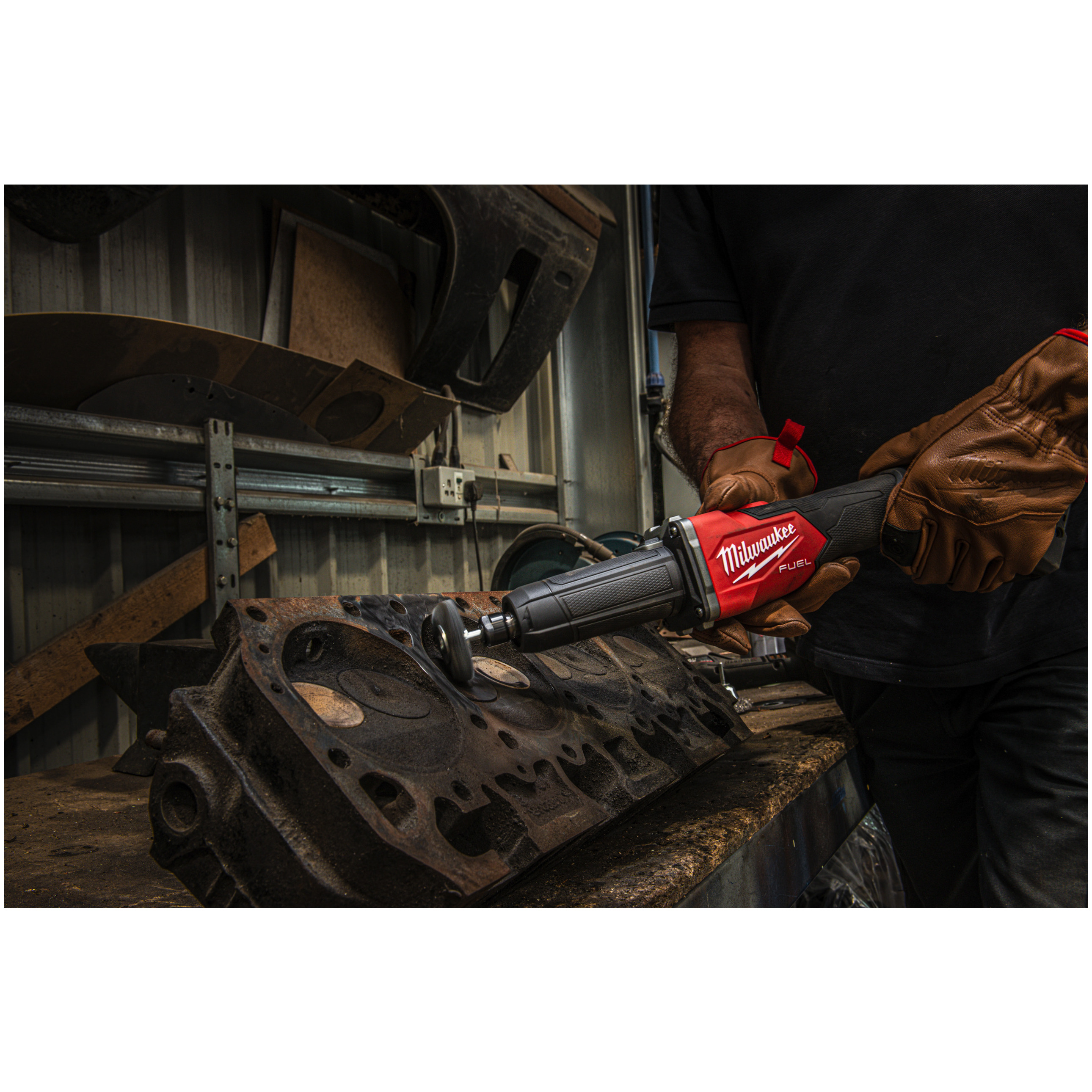 Rundbürste für Geradschleifer, gewellt, Stahl 40 x 96 x 0,2 mm, 6 mm Schaft Produktbild img2 L