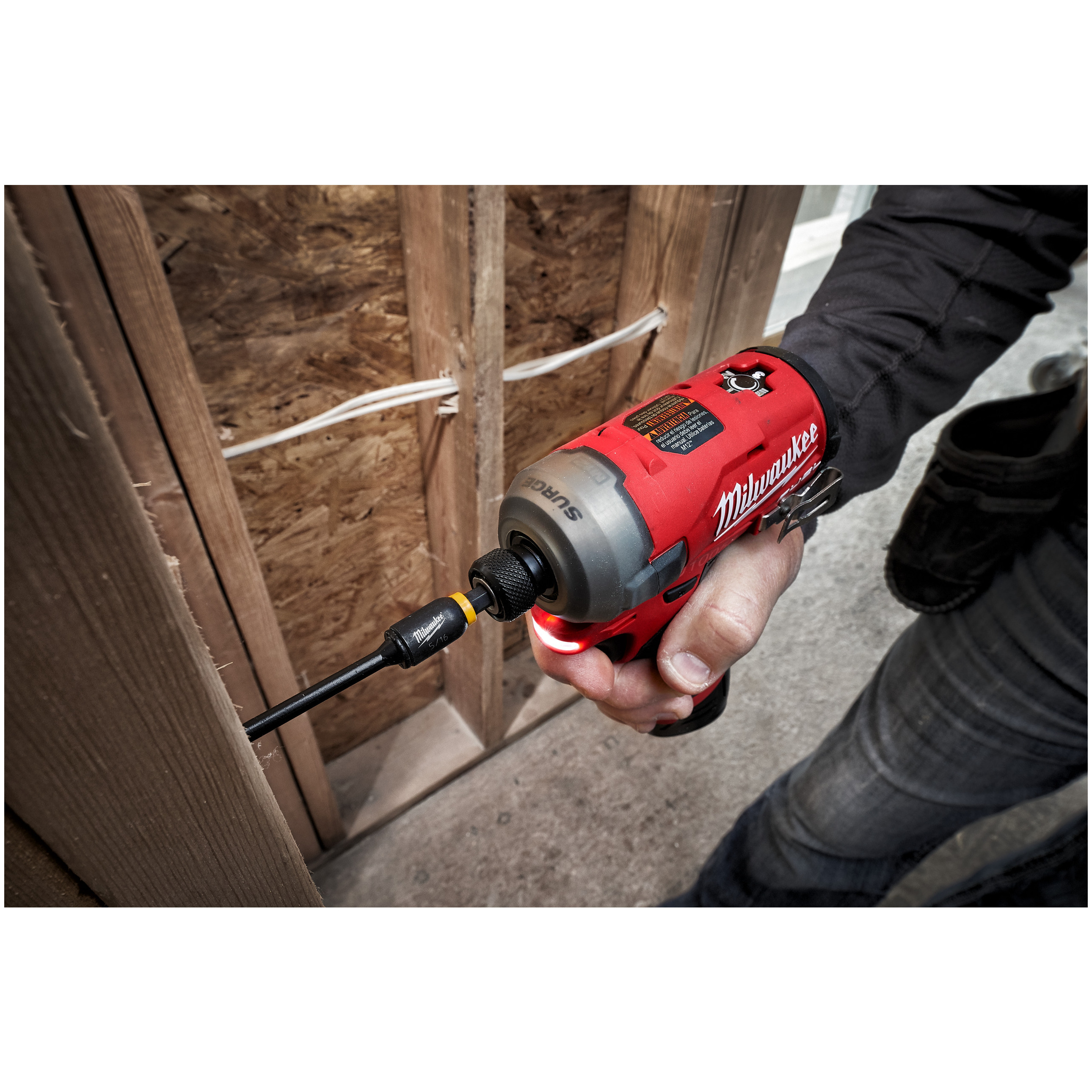 Akku-Impulsschrauber Milwaukee M12FQID-202X 12V mit Akku Produktbild img4 L