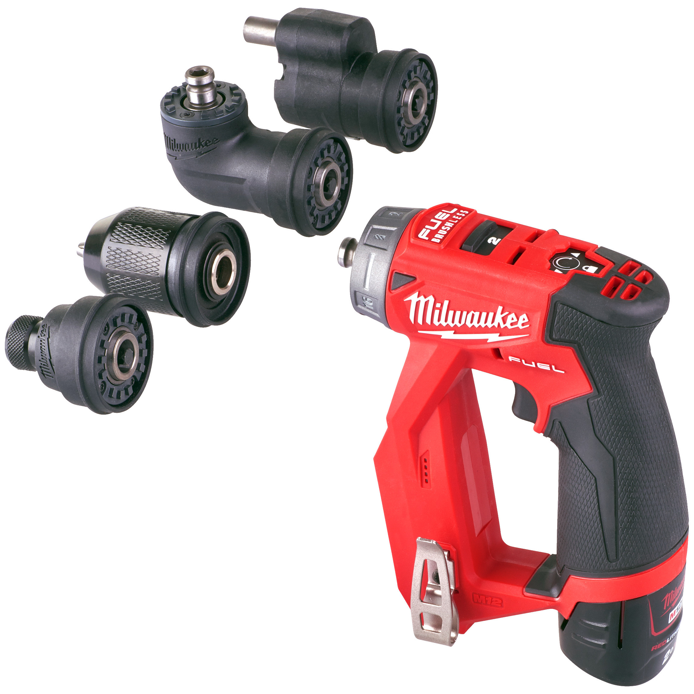 Akku-Bohrschrauber Milwaukee M12FDDXKIT-202X 12V mit Akku Produktbild img1 L