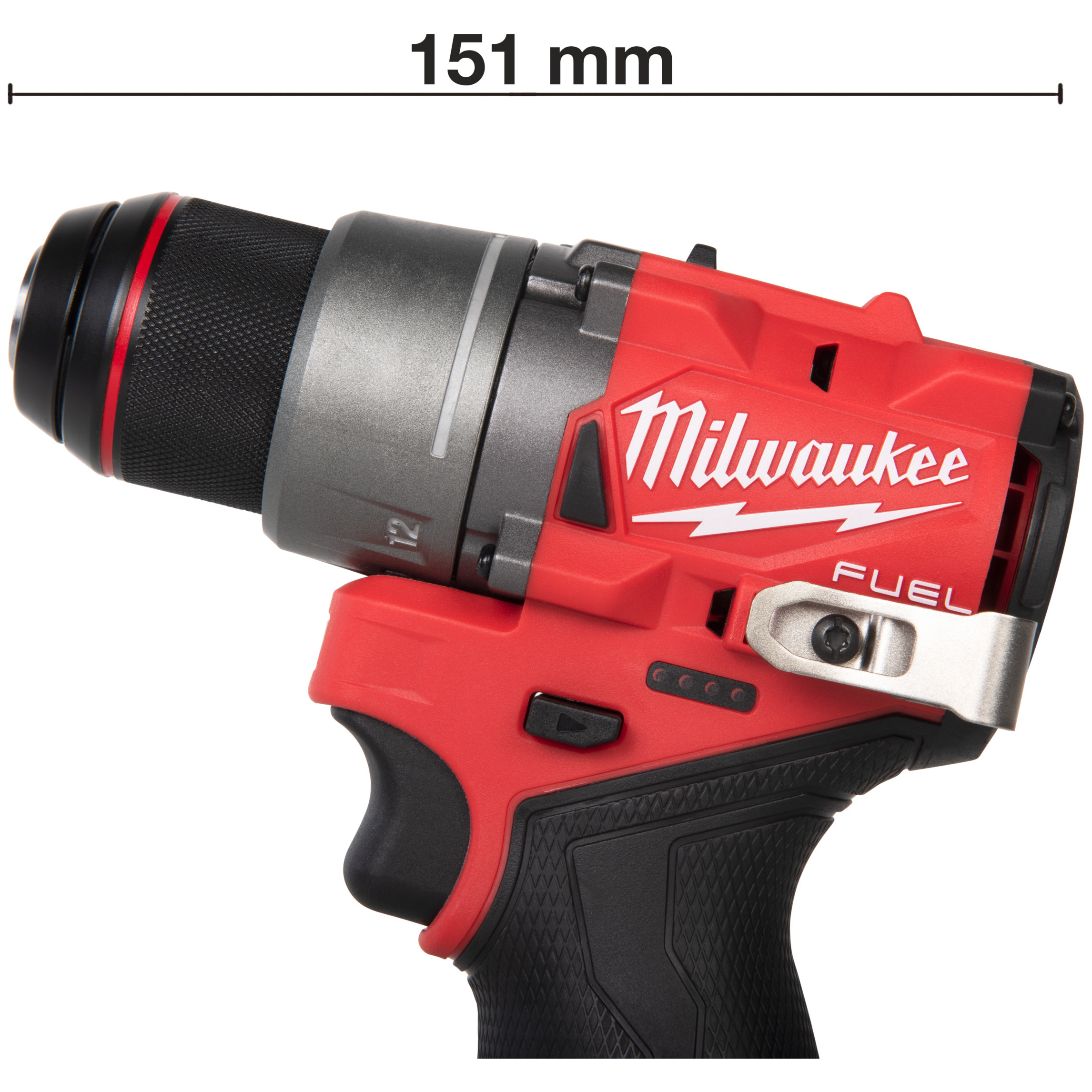 Akku-Bohrschrauber Milwaukee M12FDD2-202X 12V mit Akku Produktbild img5 L