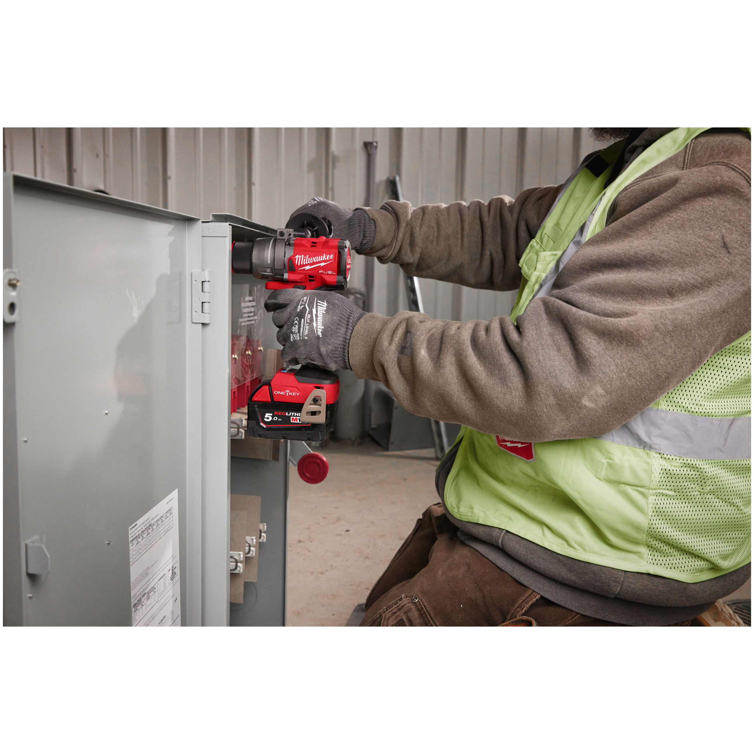 Akku-Schlagbohrschrauber Milwaukee M18ONEPD3-502X 18V ohne Akku Produktbild img2 L