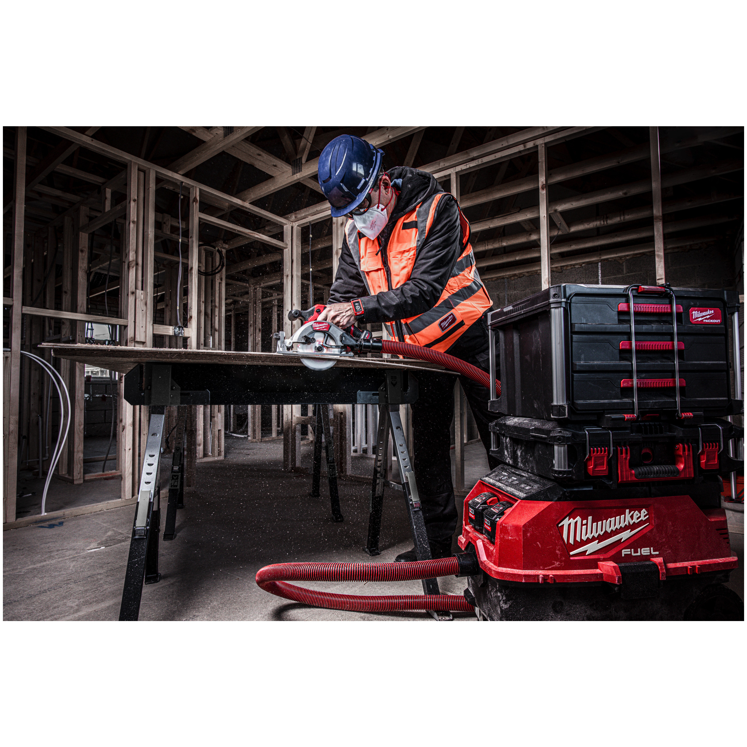 M18ONEF2VC34M-0 M18 2 x 18 V Akku-M-Klasse-Staubsauger 34L Produktbild img4 L