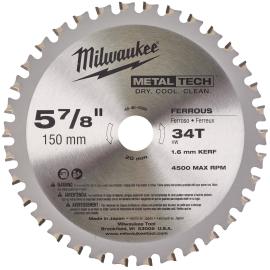 Kreissägeblatt für Metall-Handkreissägen 150/20 mm Z34 Produktbild