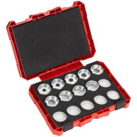 Presseinsatz für hydraulisches Akku-Presswerkzeug DIN 22 AL 9-teiliges Set 16-300 mm Produktbild