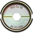 Presseinsatz für hydraulisches Akku-Presswerkzeug R22 Cu 35 für Standard Rohrkabelschuh Produktbild img1 S