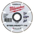 Diamanttrennscheiben DH für Stahl, Edelstahl u. Beton Milwaukee STEELHEAD Produktbild img1 S
