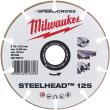 Diamanttrennscheiben DH für Stahl, Edelstahl u. Beton Milwaukee STEELHEAD Produktbild img4 S