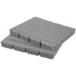 PACKOUT Universal-Schaumstoffeinlage für PACKOUT Koffer mit 4 Schuladen Produktbild img3 S