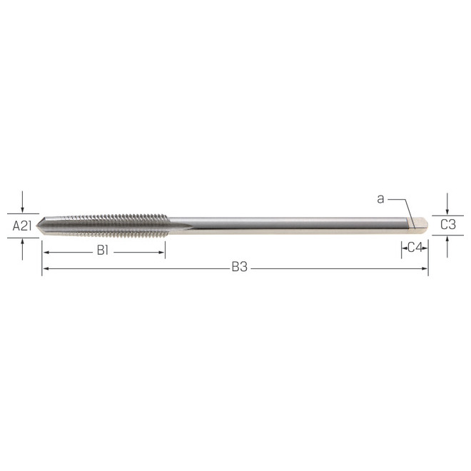 PRETEC Mutterngew-Bohrer HSS DIN 357/B 6H  blank  M 12x1,75 Produktbild img1 L