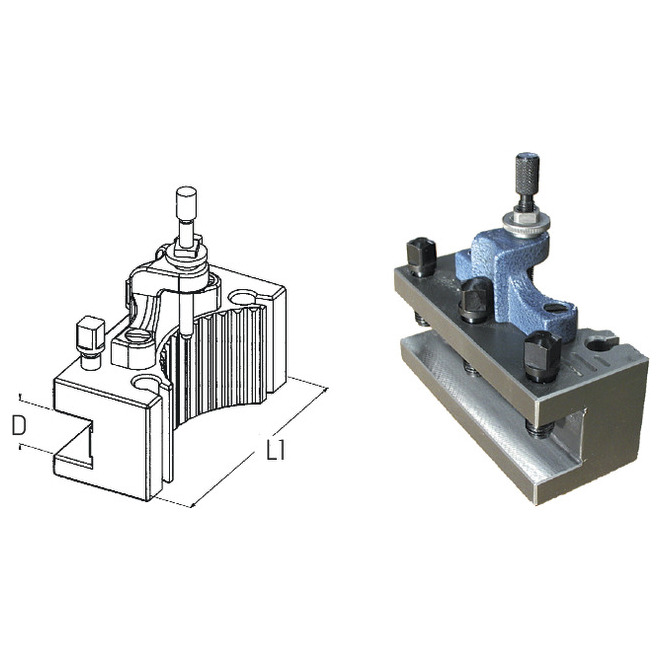 Schnellw.-Drehstahlhalter D Type  AD  2075       SRW Produktbild img1 L