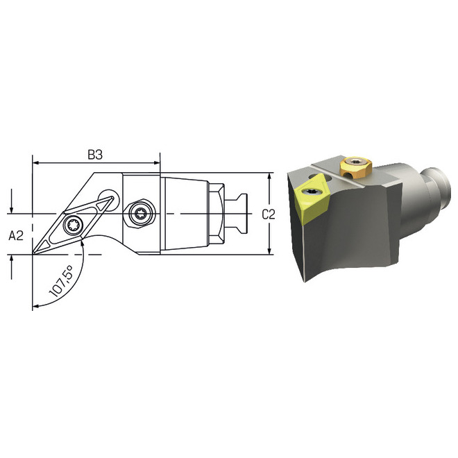 SWISS Micro, Wechselkopf LW3, SVHCR, VC..11 03.. Produktbild img1 L