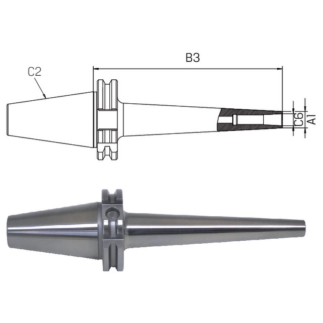 Spannzangenfutter lang,schlank ISO 7388-1 A      40x06 PREMUS Produktbild img1 L