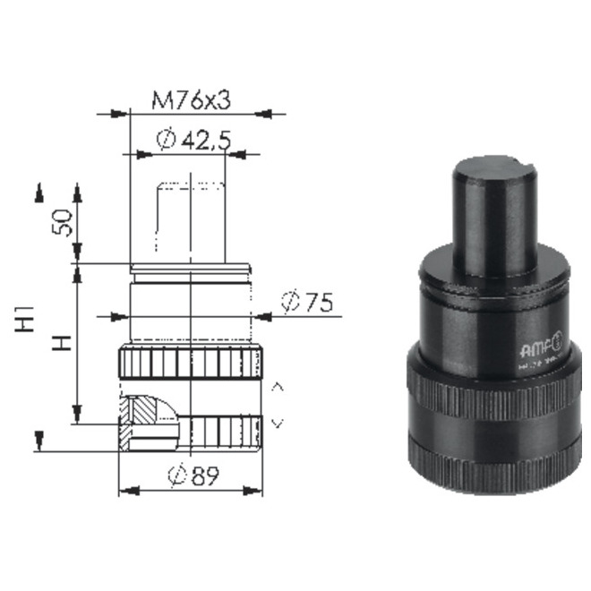 Schraubbock AMF, Zwischenelement, AMF Produktbild img1 L