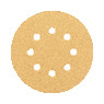 Schleifblatt BOSCH, für Holz, Ø 125 mm, 8 Löcher Produktbild img2 L