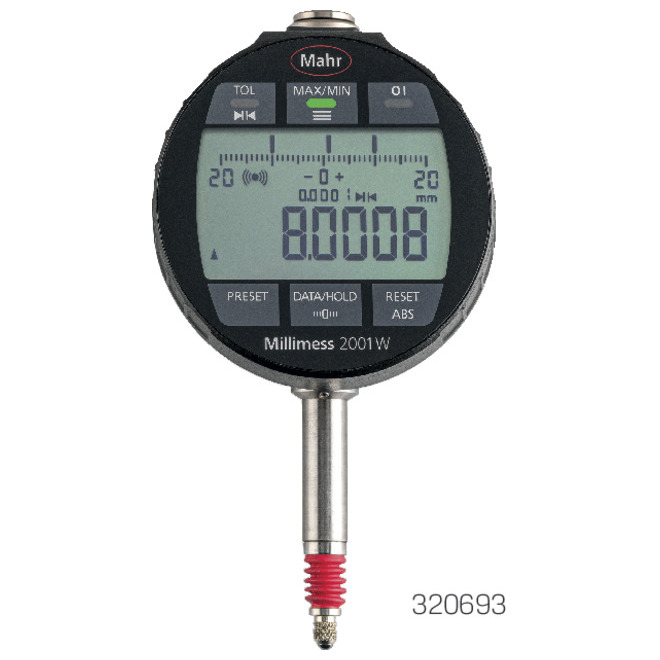 Induktiver Feinzeiger,Wireless Millimess 2001Wi,mm-inch  MAHR Produktbild img1 L