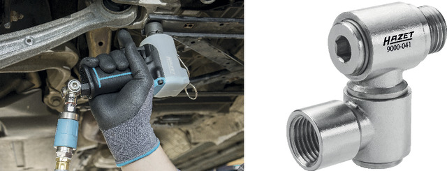 Druckluft-Drehgelenk 1/4' 9000-041  -HAZET- Produktbild img1 L