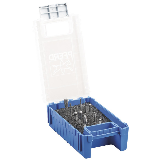 HM-Kleinfrässtift-Satz, Micro 3 mm Schaft, 10-tlg. Produktbild img1 L