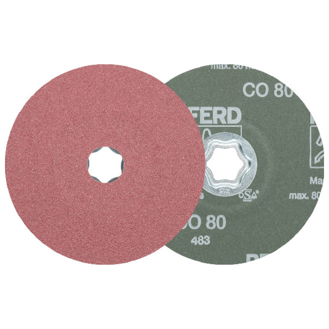 Fiberschleifscheibe PFERD TOOLS, Combiclick Keramikkorn CO Produktbild img1 L
