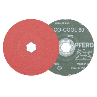 Fiberschleifscheibe PFERD TOOLS, Keramikkorn CO-COOL Produktbild img1 L