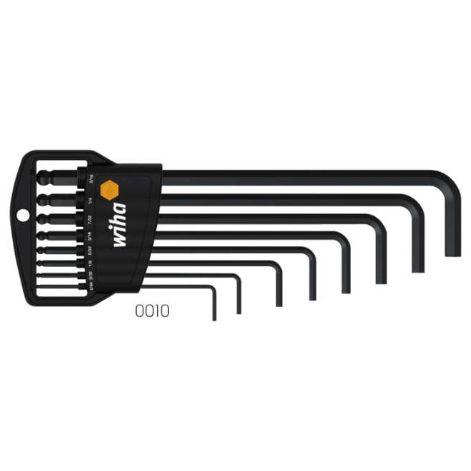 Sechskant-Stiftschlüssel-Satz WIHA, brüniert Produktbild img1 L