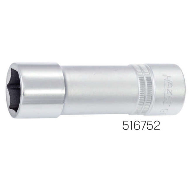 Steckschl.-Einsatz SW 15 mm 6-kant, 1/2', lang, -HAZET- Produktbild img1 L