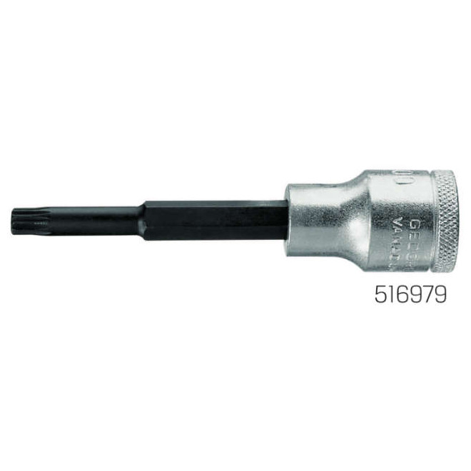 Schraubendreher-Einsatz M8 Vielzahn, 1/2', lang, -GEDORE- Produktbild img1 L