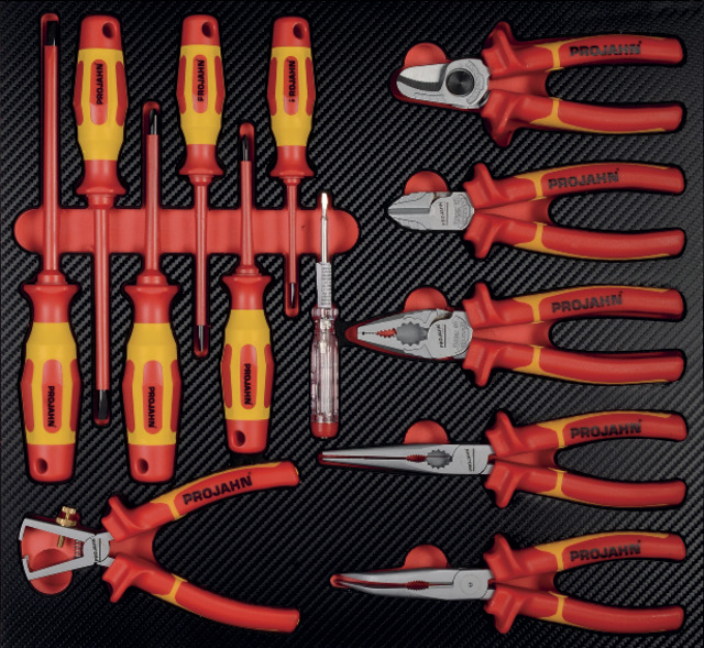 VDE-Werkzeug-Einlage 13-tlg.  - PROJAHN - Produktbild img1 L